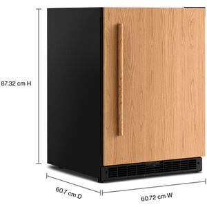 KitchenAid 24 in. 5.0 cu. ft. Undercounter Refrigerator - Custom Panel Ready, , hires