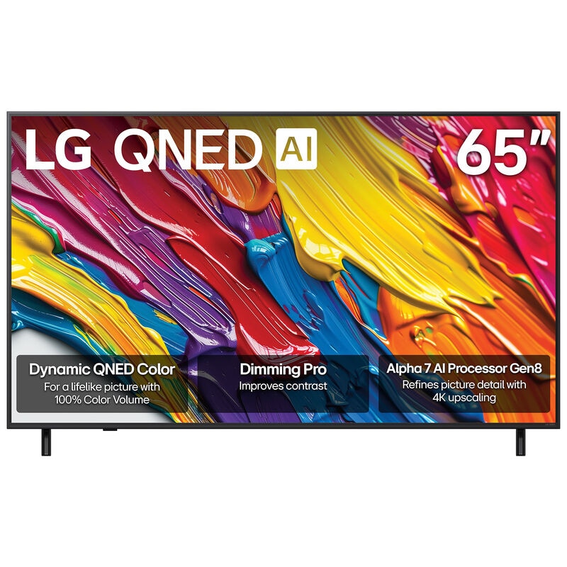 LG - 65" Class QNED82A Series QNED 4K UHD Smart webOS TV, , hires
