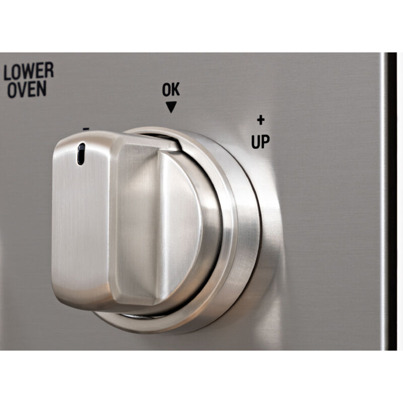 Bertazzoni Master Series 30 in. 8.2 cu. ft. Top Control Electric Double Wall Oven with Dual Convection & LED Touch Screen Controls - Stainless Steel, , hires