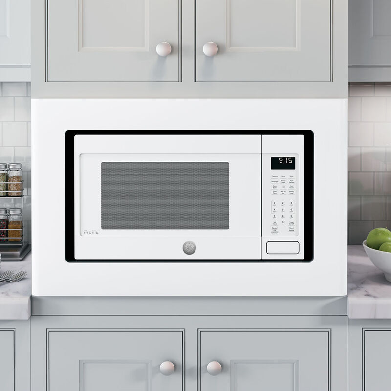 GE Optional 27 in. BuiltIn Trim Kit for Microwaves (Counter Top