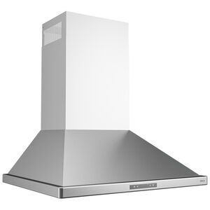Zephyr 30 in. Chimney Style Range Hood with 6 Speed Settings, 700 CFM, Convertible Venting & 2 LED Lights - Stainless Steel, , hires