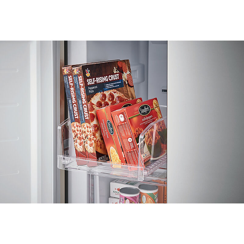 Frigidaire 33 in. 17.4 cu. ft. Counter Depth 4-Door French Door Refrigerator - Brushed Steel, , hires