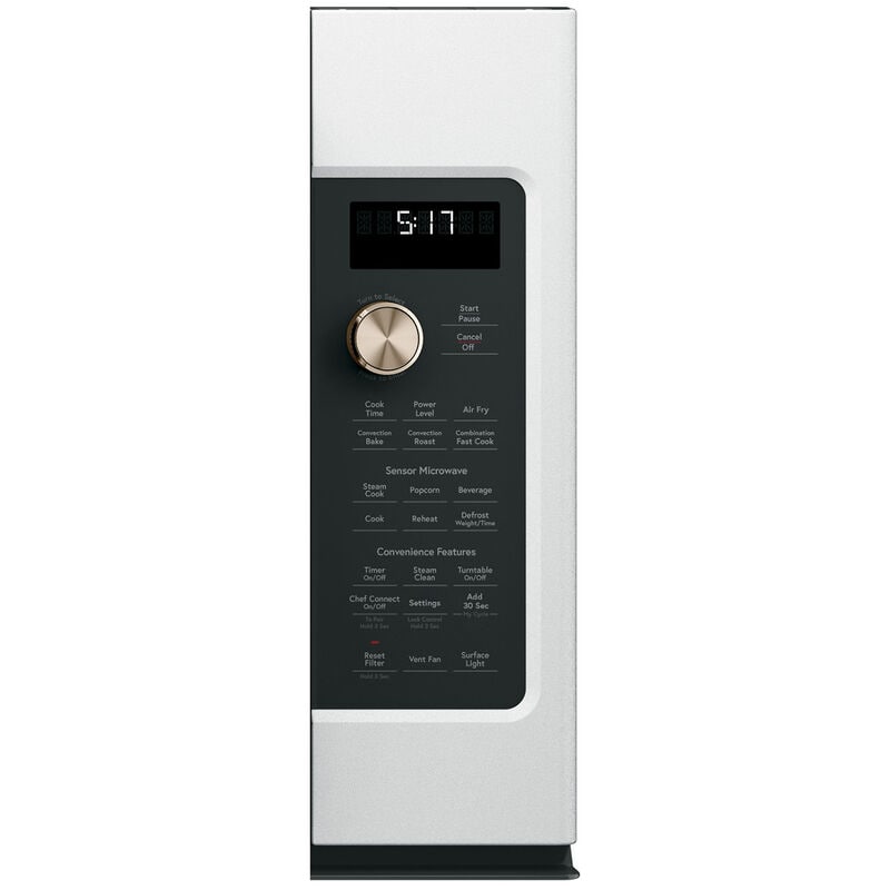 Cafe 30 in. 1.7 cu. ft. 950W Over-the-Range Microwave with 300 CFM, Convection & Sensor Cooking - Matte White, Matte White, hires