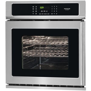 Frigidaire Gallery 27 in. 3.8 cu. ft. Electric Single Wall Oven with True European Convection - Stainless Steel, Stainless Steel, hires
