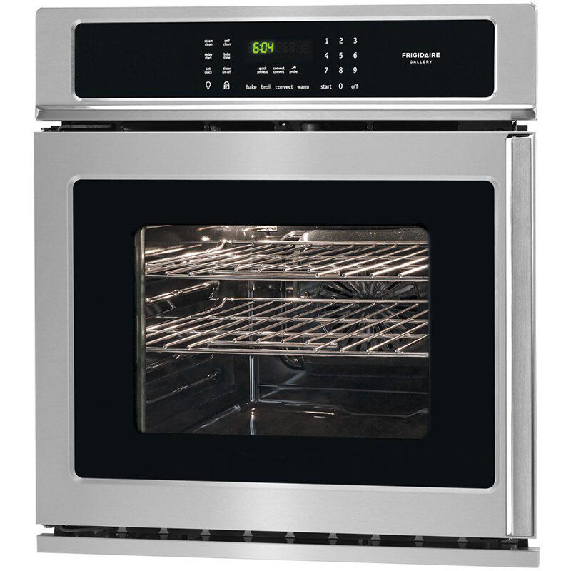 Frigidaire Gallery 27 in. 3.8 cu. ft. Electric Single Wall Oven with True European Convection - Stainless Steel, Stainless Steel, hires