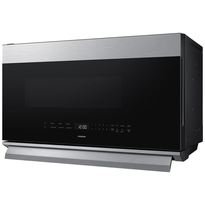 Samsung 30 in. 2.1 cu. ft. 1000W Smart Over-the-Range Microwave with 500 CFM & Sensor Cooking - Stainless Steel, , hires