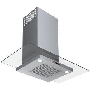Bosch Benchmark Series 36 in. Convertible Chimney Style Range Hood with 600 CFM, 4 Fan Speeds & 2 Halogen Lights - Stainless Steel, , hires