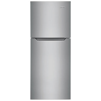 Frigidaire 24 in. 11.6 cu. ft. Counter Depth Top Freezer Refrigerator - Brushed Steel | FFET1222UV