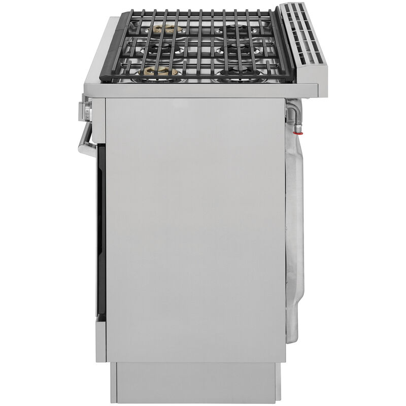 Electrolux 36 in. 4.4 cu. ft. True European Convection Gas Range with 6 Sealed Burners - Stainless Steel, , hires