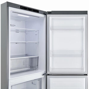 LG 24 in. 10.8 cu. ft. Counter Depth Bottom Freezer Refrigerator - Stainless Steel, , hires