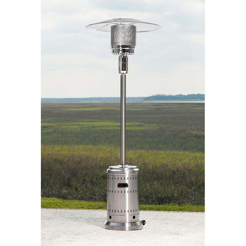Fire Sense 46,000BTU Stainless Steel Patio Heater | P.C. Richard u0026 Son