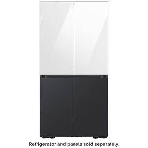 Samsung BESPOKE 4-Door Flex Top Panel for Refrigerators - White Glass, , hires