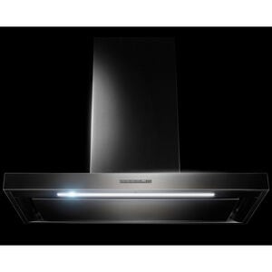 JennAir 36 in. Convertible Chimney Style Range Hood with 585 CFM, 3 Fan Speeds & 1 LED Light - Stainless Steel, , hires