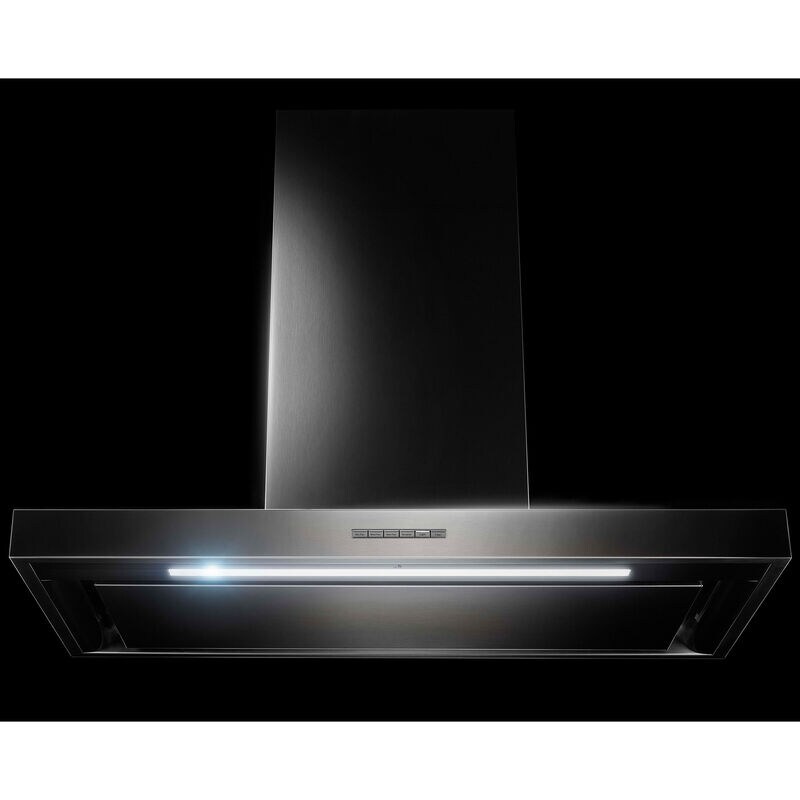 JennAir 36 in. Convertible Chimney Style Range Hood with 585 CFM, 3 Fan Speeds & 1 LED Light - Stainless Steel, , hires