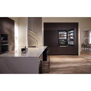 Miele MasterCool Series 30 in. 16.5 cu. ft. Built-In Smart Counter Depth Bottom Freezer Refrigerator with Internal Water Dispenser - Custom Panel Ready, , hires