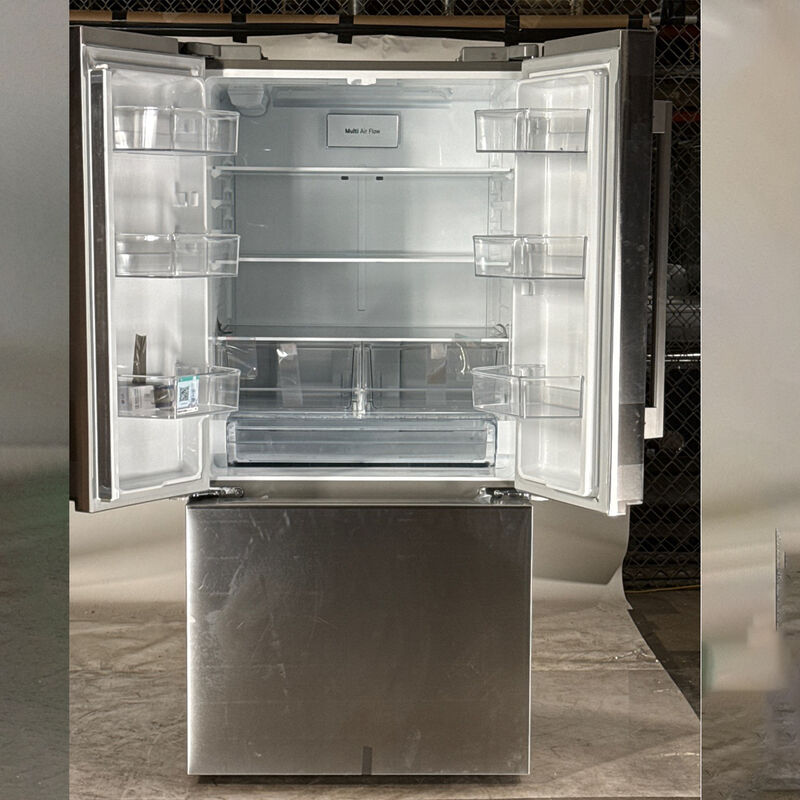 LG 33 in. 25.1 cu. ft. Smart French Door Refrigerator with Ice Maker - PrintProof Stainless Steel (Open Box Good Condition), , hires