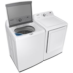 Samsung 27 in. 7.2 cu. ft. Electric Dryer with Delicate Cycle & Sensor Dry - White, , hires