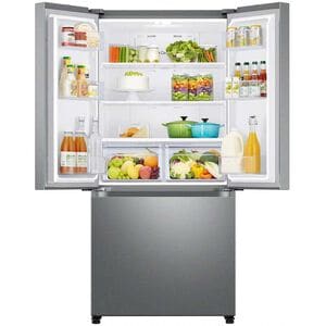 Samsung 33 in. 17.5 cu. ft. Smart Counter Depth French Door Refrigerator with Ice Maker - Fingerprint Resistant Stainless Steel, Fingerprint Resistant Stainless, hires