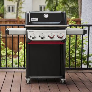 Weber Spirit E-425C 4-Burner Liquid Propane Gas Grill with Sear Burner - Black, , hires