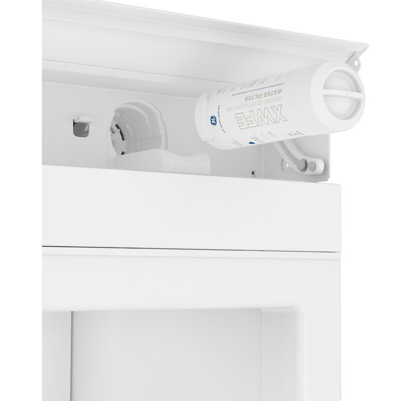 Cafe 36 in. Left-Hinged Built-In 20.2 cu. ft. Smart Counter Depth Bottom Freezer Refrigerator - Stainless Steel, , hires