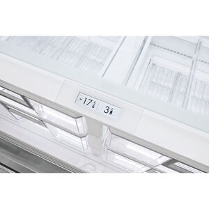 Sub-Zero Classic Series 48 in. Built-In 28.9 cu. ft. Smart French Door Refrigerator with Tubular Handles & Internal Water Dispenser - Stainless Steel, , hires