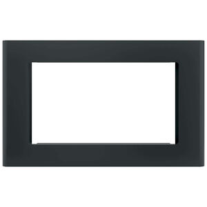 GE Optional 30 in. Built-In Trim Kit for Microwaves (Counter Top) - Black, , hires