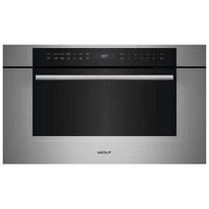 Wolf M Series 30 in. 1.6 cu.ft Built-In Microwave with 10 Power Levels & Sensor Cooking Controls - Stainless Steel, , hires