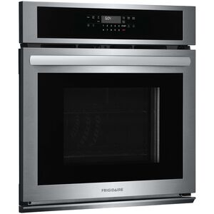 Frigidaire 27 in. 3.8 cu. ft. Electric Single Wall Oven with Standard Convection - Stainless Steel, Stainless Steel, hires
