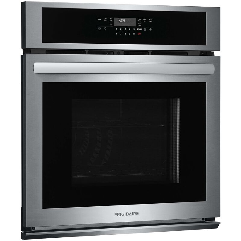 Frigidaire 27 in. 3.8 cu. ft. Electric Single Wall Oven with Standard Convection - Stainless Steel, Stainless Steel, hires