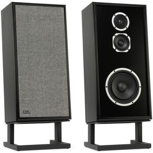 KLH Model Four 8" Three-Way Acoustic Suspension Loudspeaker System - Black Ash, , hires