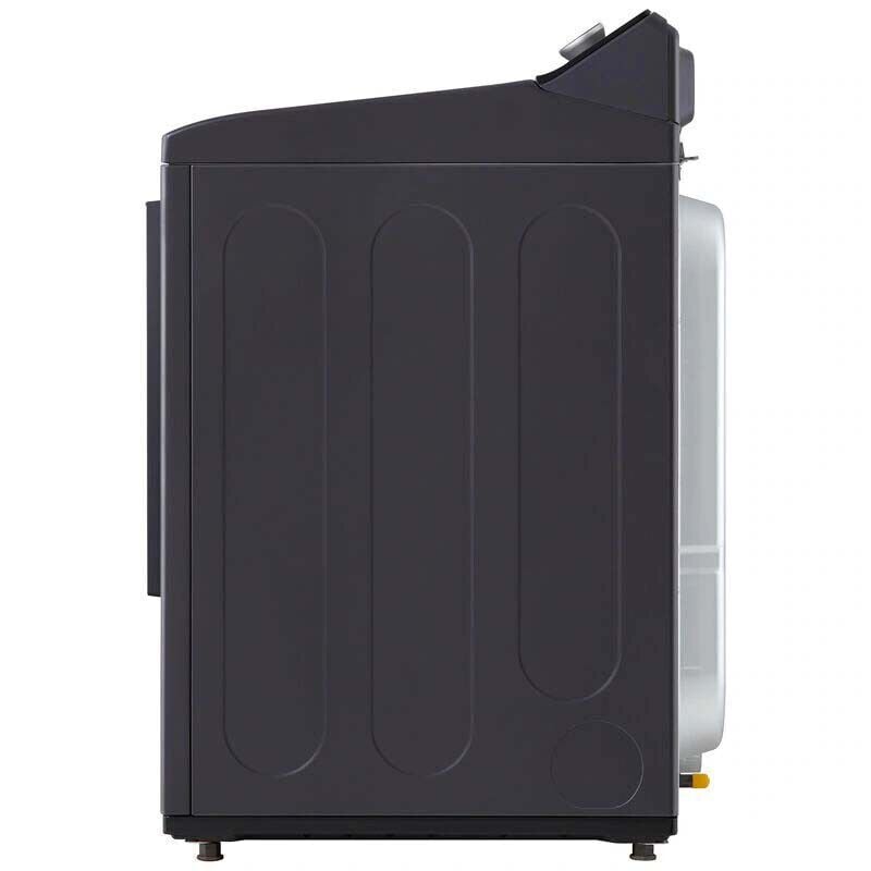 LG 27 in. 7.3 cu. ft. Smart Gas Dryer with EasyLoad Door & AI Sensor Dry - Matte Black, , hires