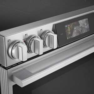 LG Signature 30 in. 6.3 cu. ft. Smart Air-Fry True European Convection Slide-in Electric Range with 4 Induction Burners & 1 Radiant Burner - PrintProof Stainless Steel, , hires