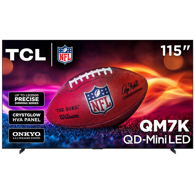 TCL - 115" Class QM7K QLED 4K UHD Smart Google TV, , hires