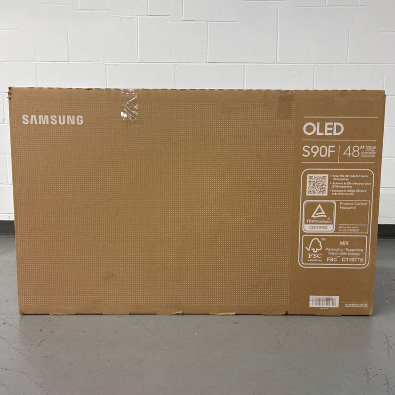 Samsung - 48" Class S90F OLED 4K UHD Samsung Vision AI Smart TV (Open Box Excellent Condition), , hires