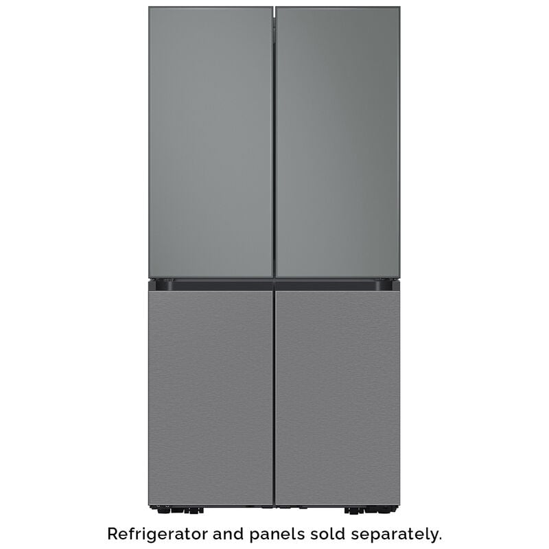 Samsung BESPOKE 4-Door Flex Bottom Panel for Refrigerators - Stainless Steel, , hires
