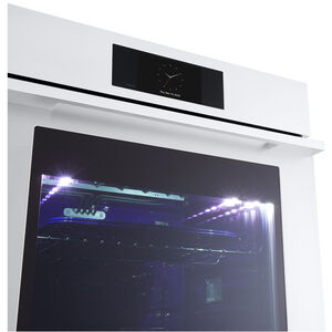 Signature Kitchen Suite Transitional 30 in. 9.4 cu. ft. Smart Top Control SteamElectric Double Wall Oven with True European Convection - Stainless Steel, , hires