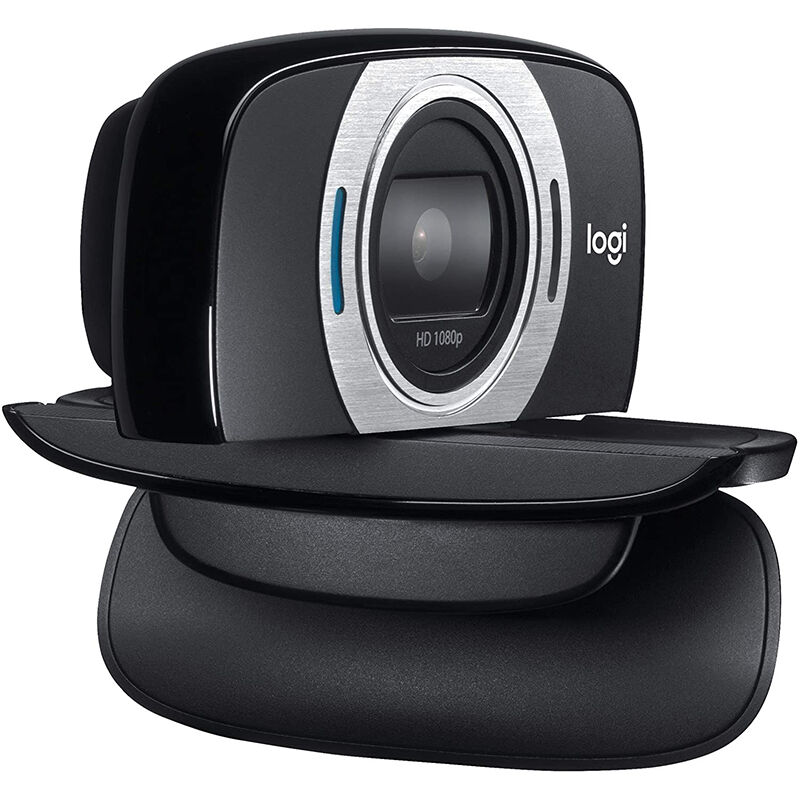 Logitech C615 HD Laptop Webcam with Fold-and-Go Design, 360-Degree Swivel, , hires