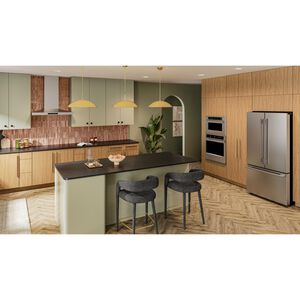 KitchenAid 24 in. 1.8 cu. ft. 1000W Built-In Microwave with Convection Cooking - Stainless Steel with PrintShield Finish, , hires