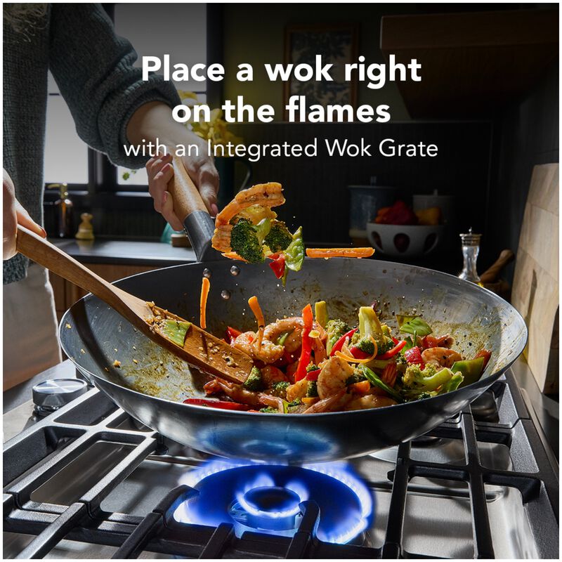 KitchenAid 30 in. 5-Burner Natural Gas Cooktop with Griddle, Simmer Burner & Power Burner - Stainless Steel, , hires