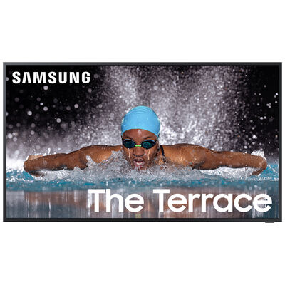 Samsung - The Terrace Partial Sun (LST7C) Series 85" Class Full Shade 4K UHD QLED Smart Tizen Outdoor TV | QN85LST7