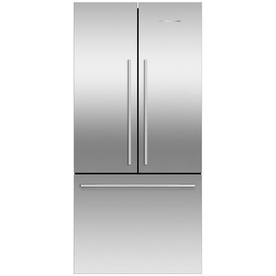Fisher & Paykel Series-7 31 in. 16.9 cu. ft. Smart Counter Depth French Door Refrigerator - Stainless Steel | RF170ADJX4