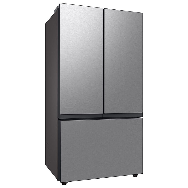 Samsung Bespoke 36 in. 24 cu. ft. Smart Counter Depth French Door Refrigerator with Internal Water AutoFill Pitcher - Stainless Steel, Stainless Steel, hires