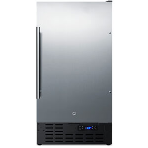Summit 18 in. 2.7 cu. ft. Undercounter Refrigerator - Stainless Steel, , hires