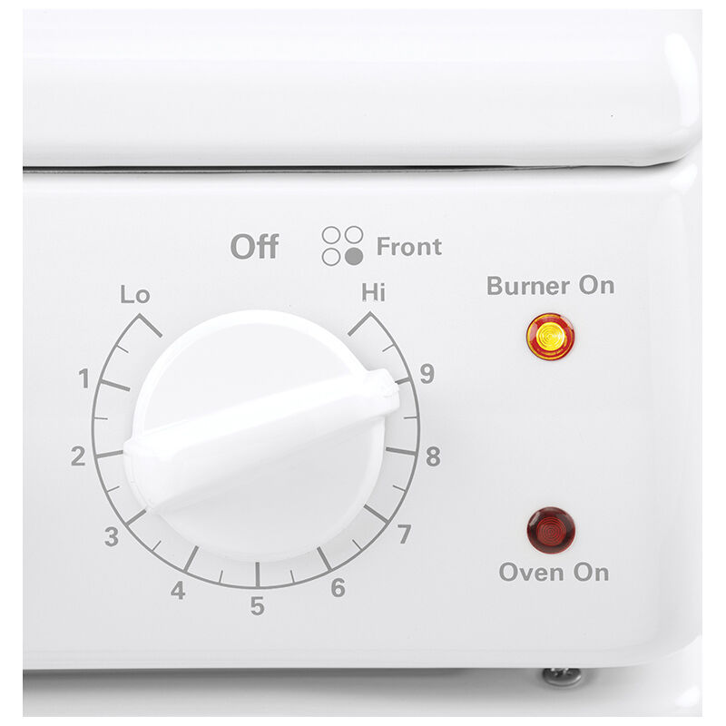 Hotpoint 24 in. 2.9 cu. ft. Electric Range with Coil Burners - White, , hires