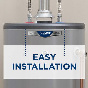 GE RealMax Choice LP Gas 40 Gallon Tall Water Heater with 8-Year Parts Warranty, , hires