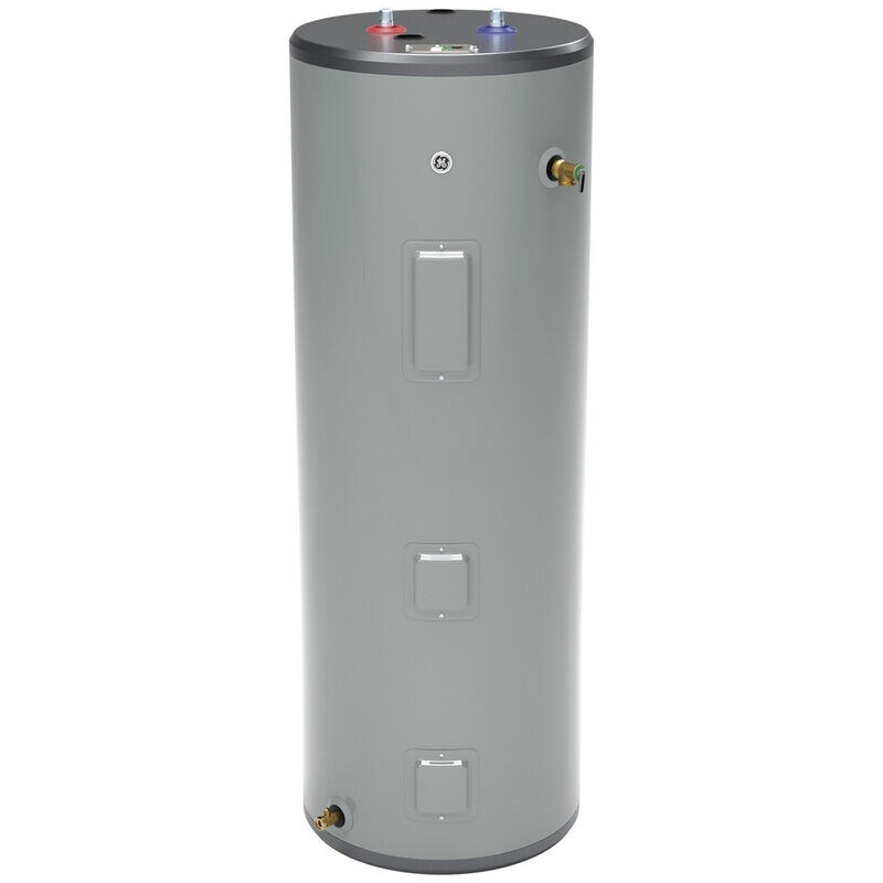 GE Electric 50 Gallon Tall Water Heater with 10-Year Parts Warranty, , hires