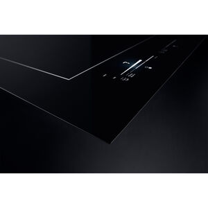 JennAir Oblivian Glass Series 4-Burner 30 in. Induction Cooktop with Simmer Burner - Black, , hires