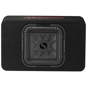 Kicker Single 10" L7T 2-Ohm Truck Enclosure with Solo-Baric SubWoofer, , hires