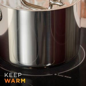 GE 30 in. 5-Burner Electric Cooktop with Simmer Burner & Power Burner - Black, , hires