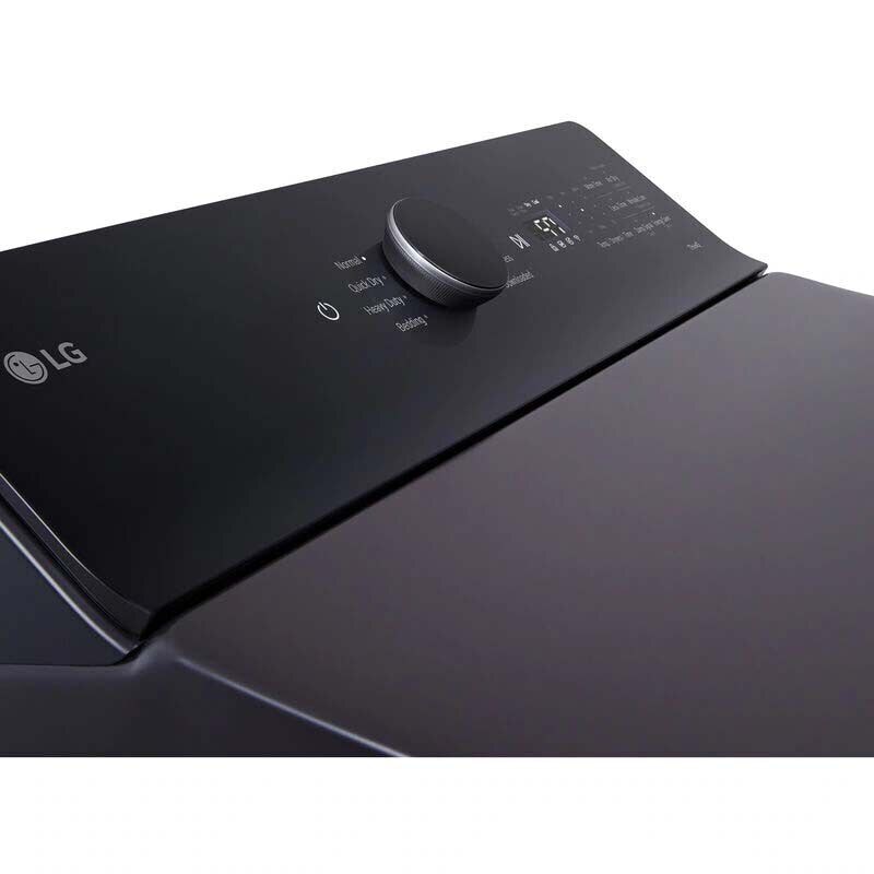 LG 27 in. 7.3 cu. ft. Smart Gas Dryer with EasyLoad Door & AI Sensor Dry - Matte Black, , hires